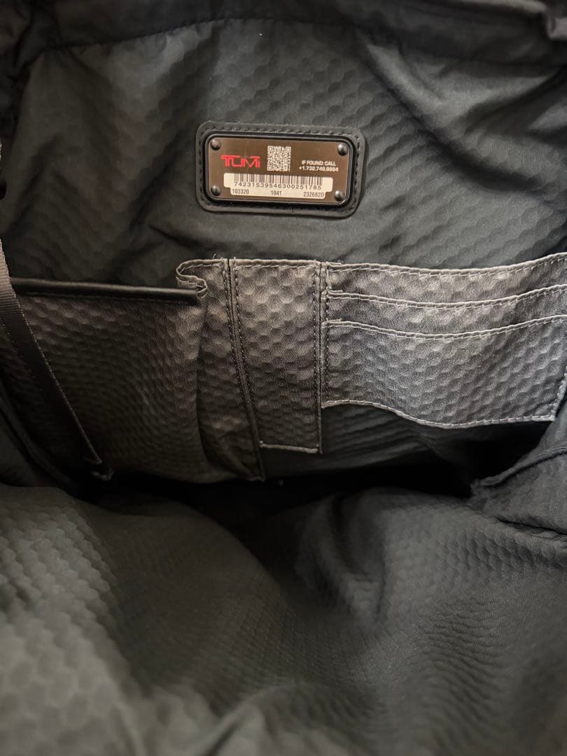 TUMI トゥミ　レザー　リュックサック　バックパック　232682D