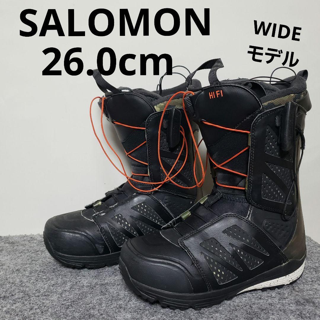 SALOMON 26.0cm スノーボードブーツ 送料無料