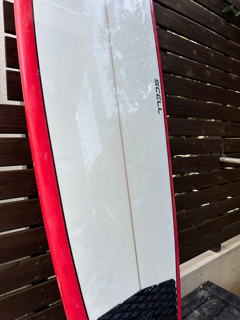 【送料込み】サーフボード ファンボード6'8 赤