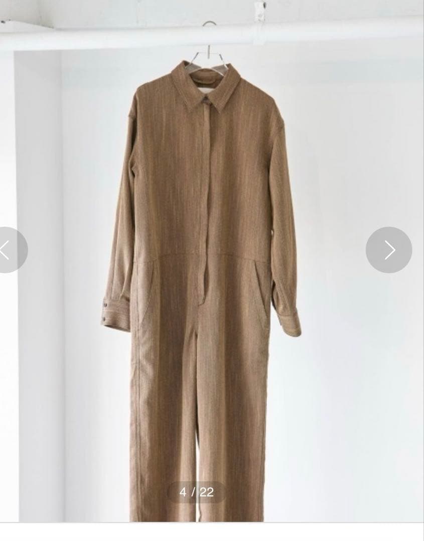 美品! todayful ヘリンボーンシャツコンビメゾン 36