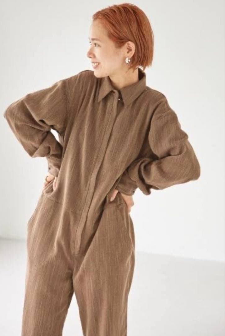 美品! todayful ヘリンボーンシャツコンビメゾン 36