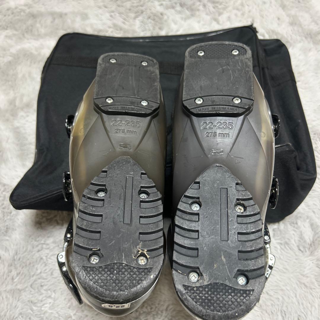 ROSSIGNOLスキーセット板123cmブーツ23cmストック100cm