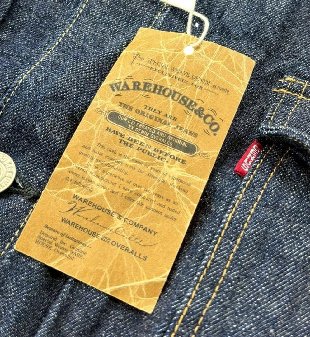 未使用品 ウエアハウス ダックディガー 1st デニムジャケット Tバック 46