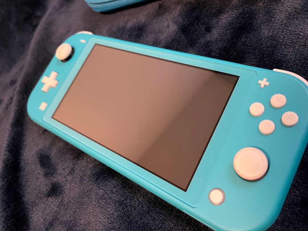 Nintendo Switch Lite ターコイズ 本体、ケース、カセット2本