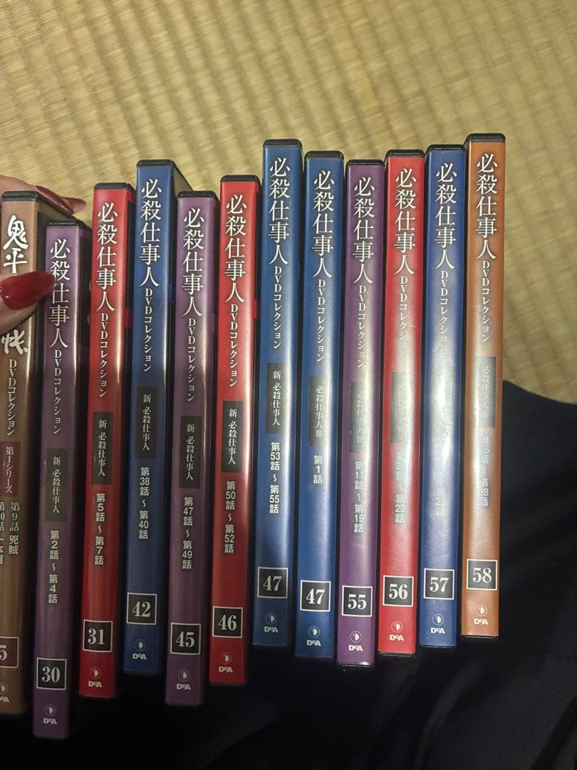 必殺仕事人　DVDコレクション注意⚠️28本分