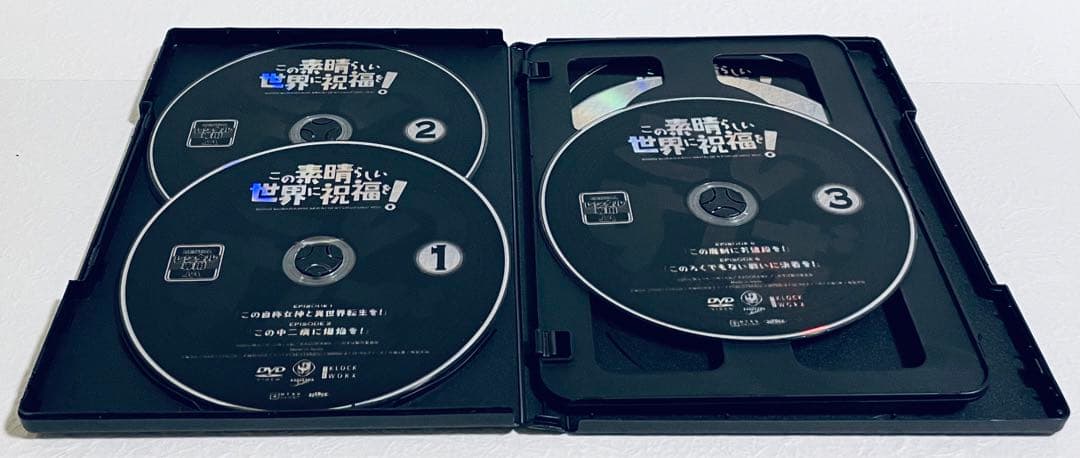 この素晴らしい世界に祝福を! １期+２期+劇場版　【全11巻】　DVD 全巻