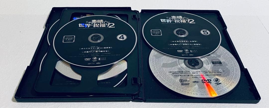 この素晴らしい世界に祝福を! １期+２期+劇場版　【全11巻】　DVD 全巻