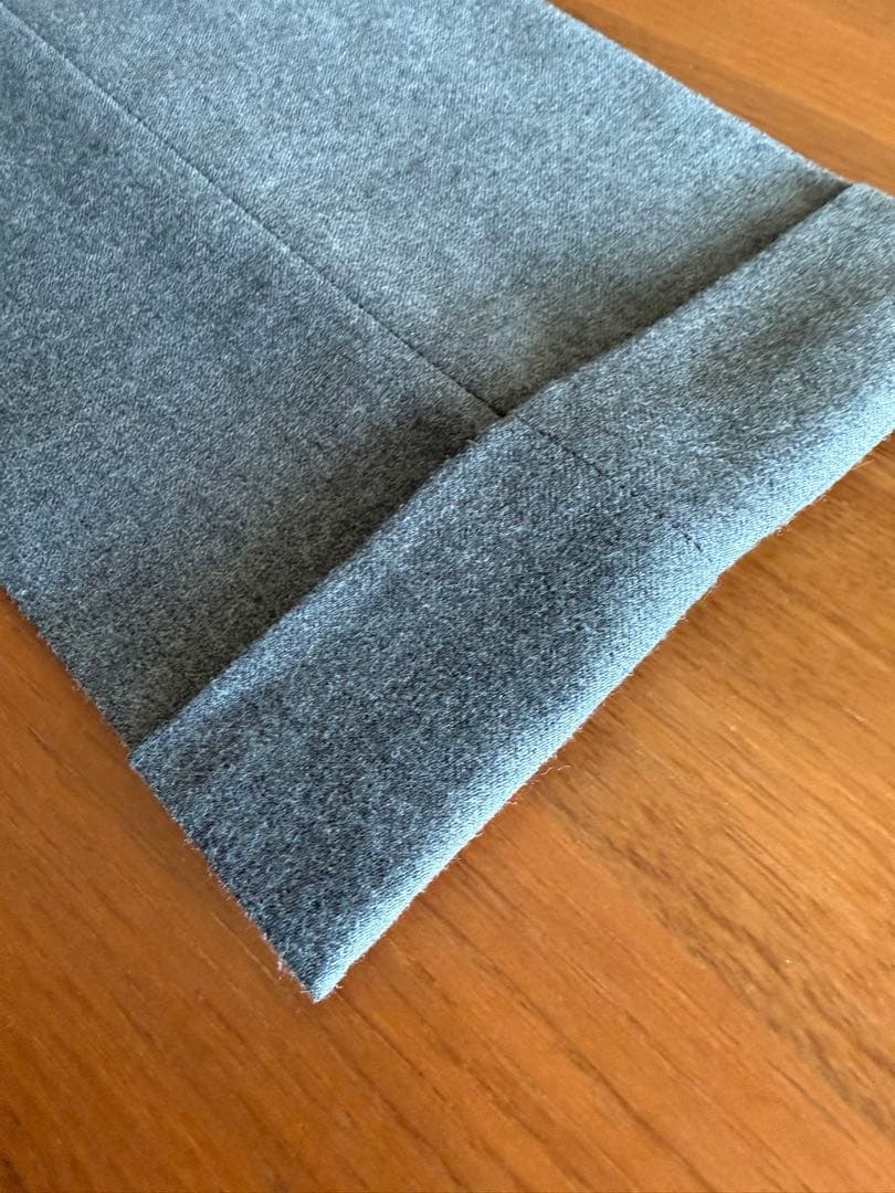 インコテックス スリムフィット ウールサキソニー ライトグレー サイズ48