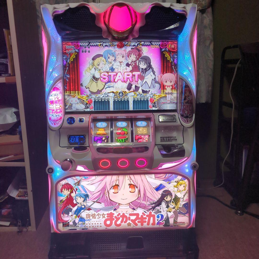 パチスロ　魔法少女まどか☆マギカ2　5号機　実機　不要機付　まどマギ2