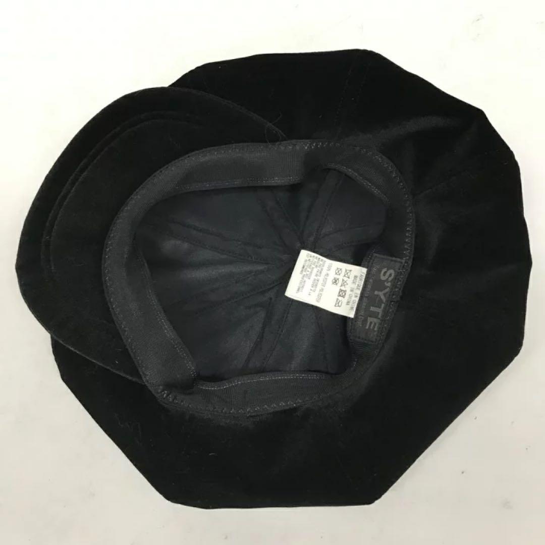 【完売品】S’yte YOHJI YAMAMOTOベロア キャスケット　Free