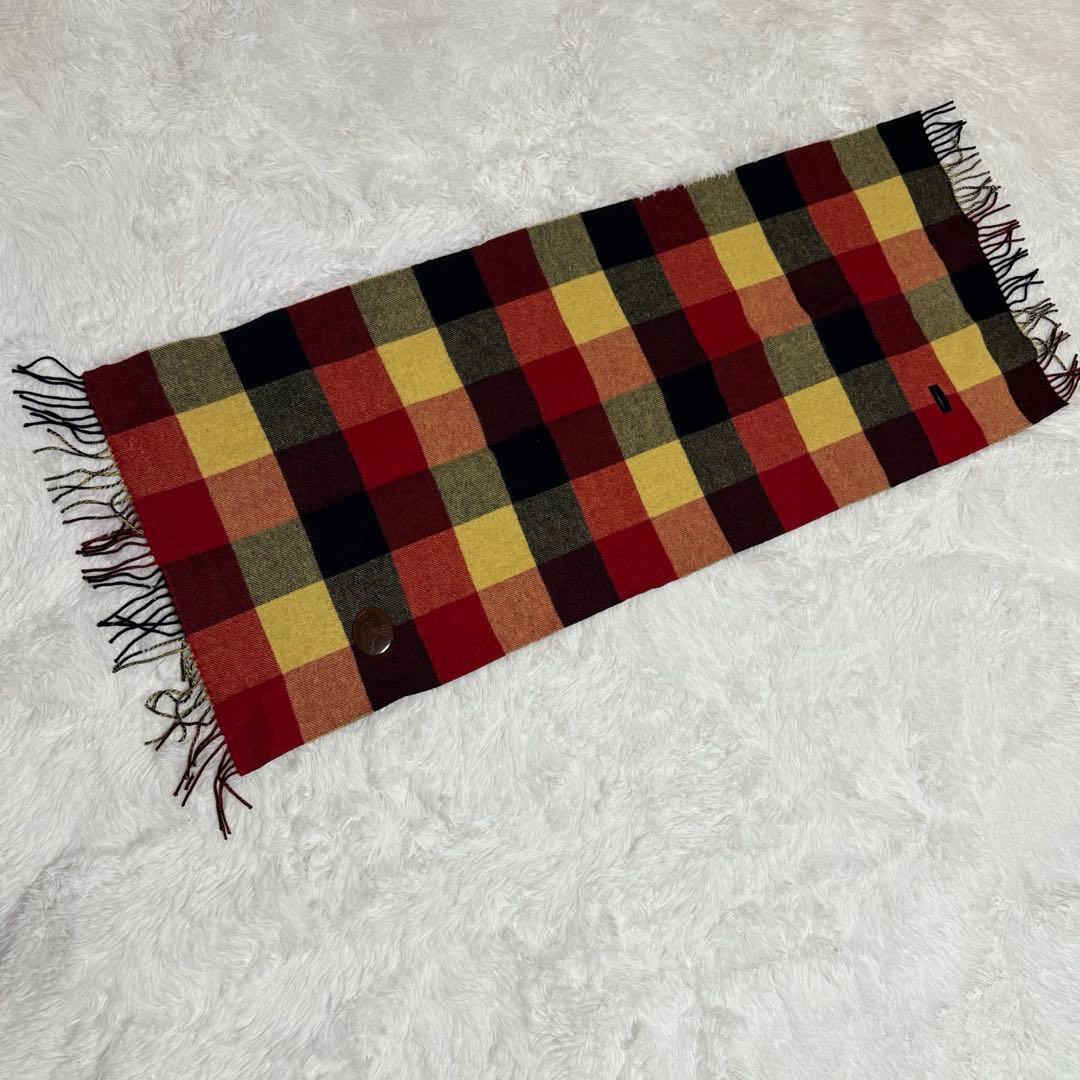 Vivienne Westwood リバーシブル ボタン付 ウール ストール