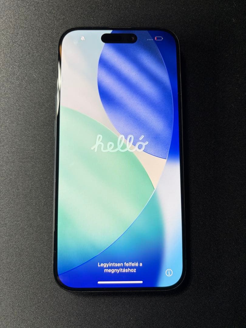 iPhone15pro 256GB ブルーチタニウム　【美品】