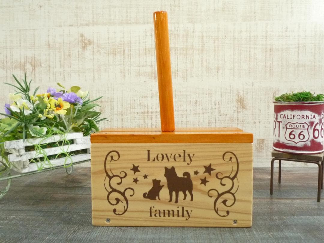 ❤️さくら様3点⭐柴犬柄⭐3段ラック・コロコロ❤️--179・180・182