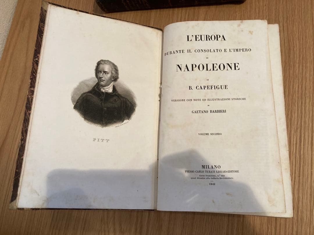 1840年　ナポレオン遠征記　全3巻揃