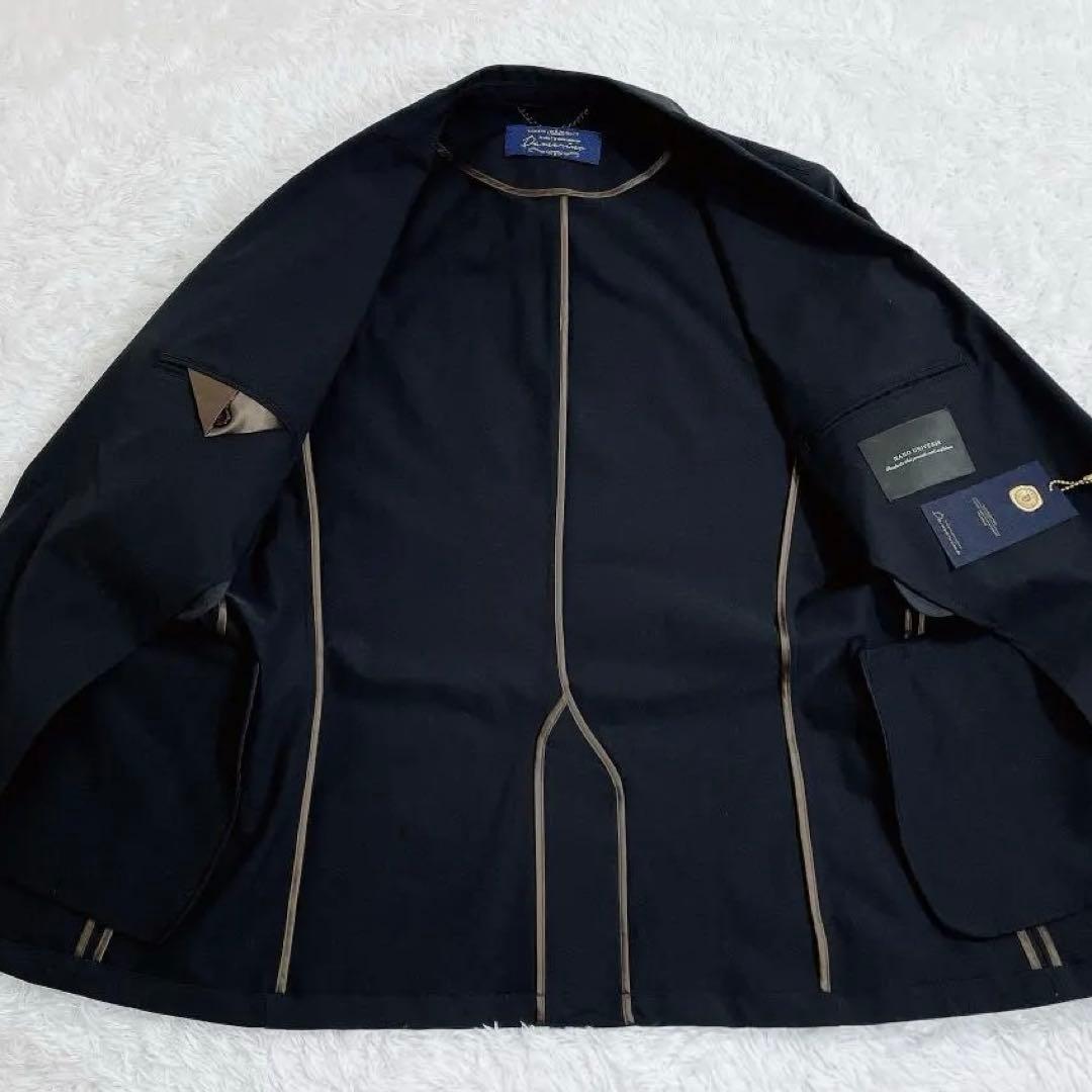 【新品未使用】ナノユニバース ダメリーノ SOLOTEX スリーピーススーツ M