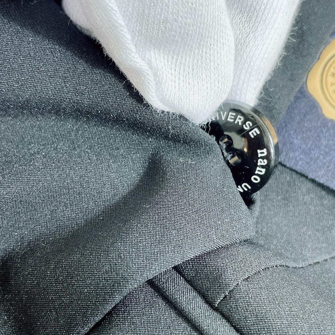 【新品未使用】ナノユニバース ダメリーノ SOLOTEX スリーピーススーツ M