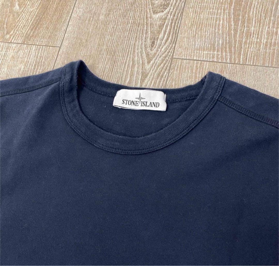 STONE  ネイビー 長袖カットソー