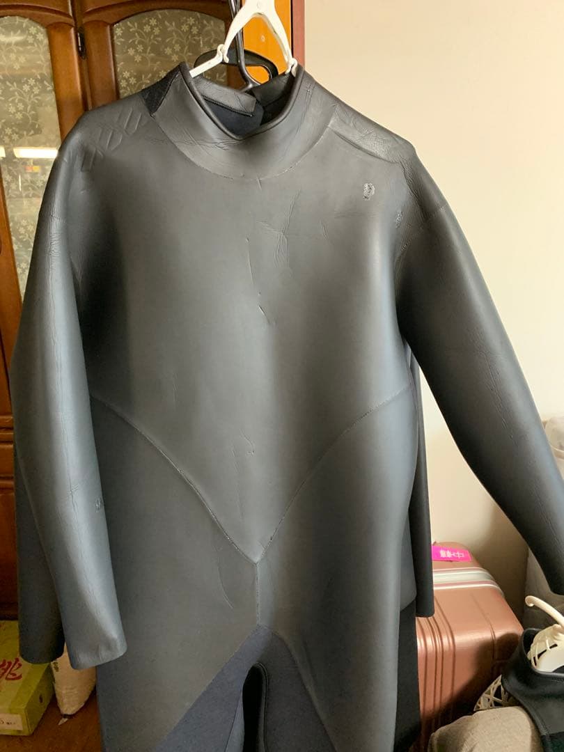 黒 フルスーツ ウェットスーツ　XXL