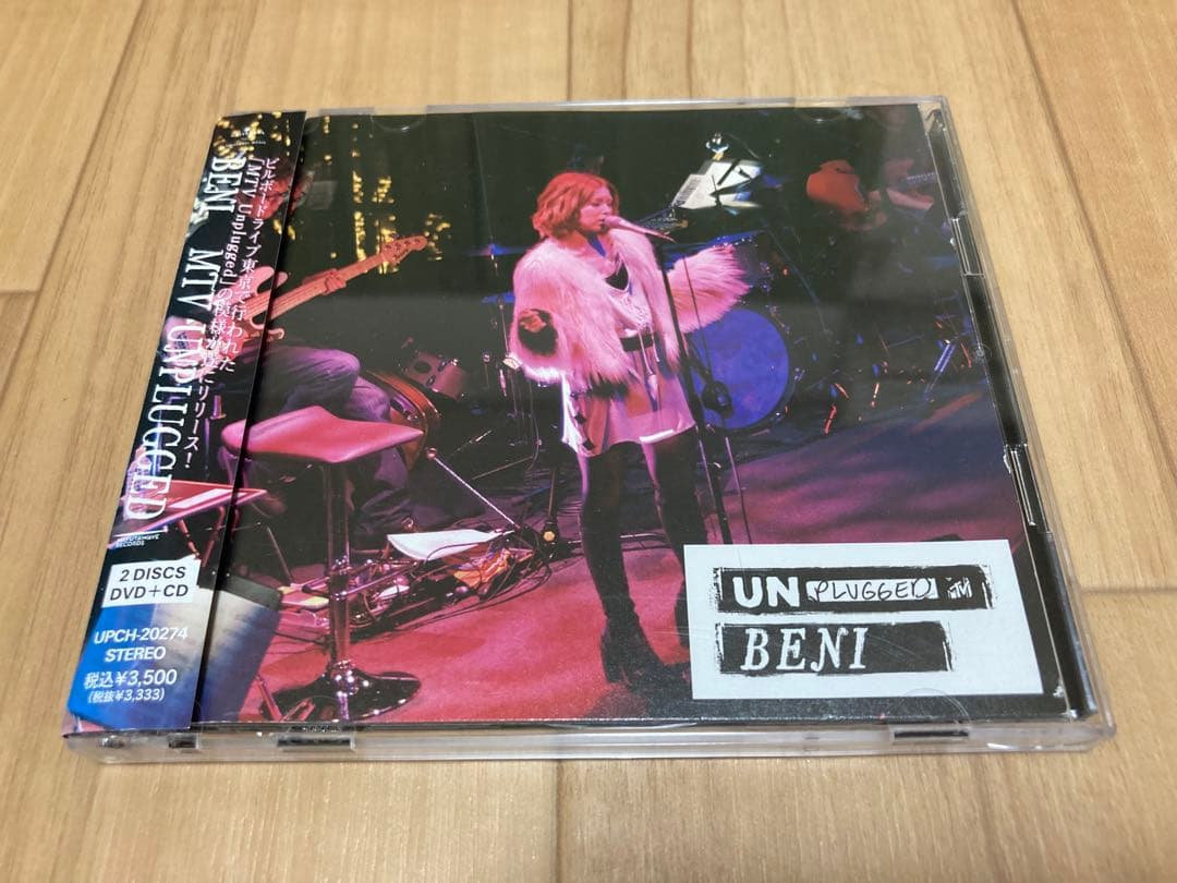 BENI MTV UNPLUGGED　DVD付き