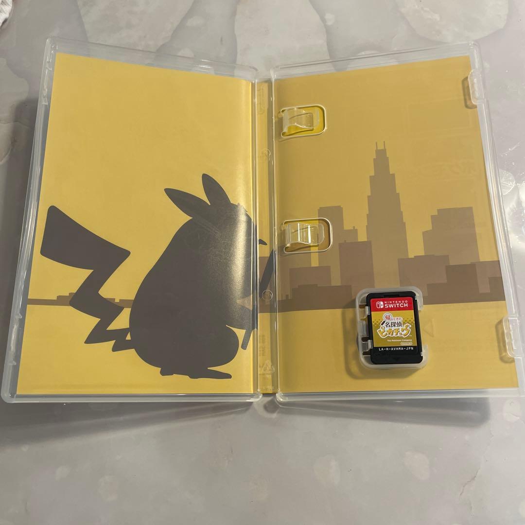 【未開封】名探偵ピカチュウプロモ ＋Switch 帰ってきた 名探偵ピカチュウ