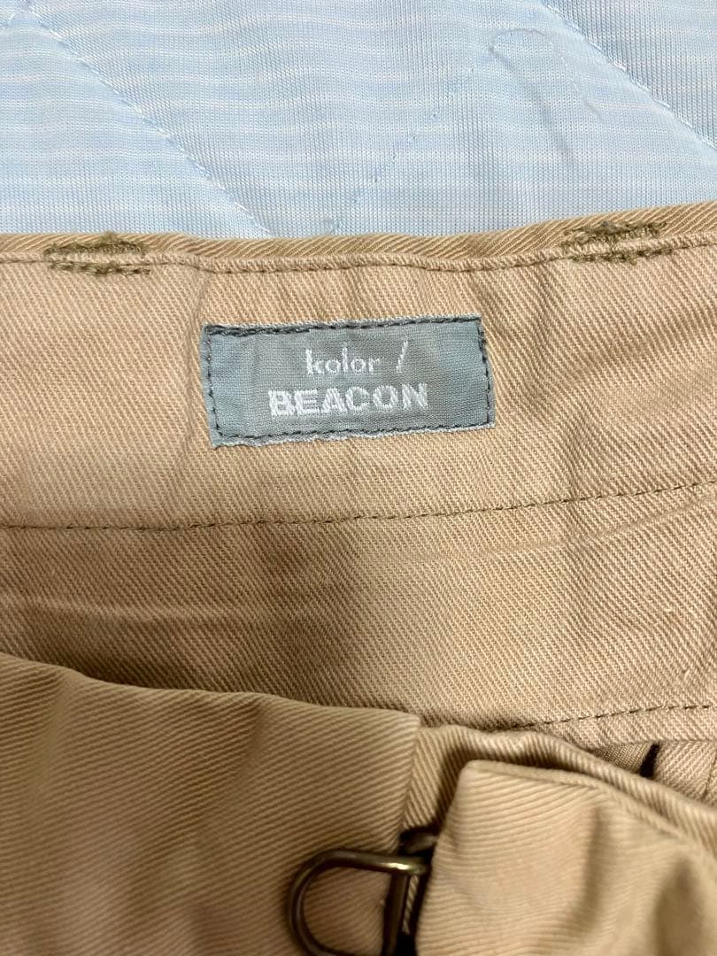 kolor BEACON カラービーコン パッカリング チノパン ブサイクパンツ