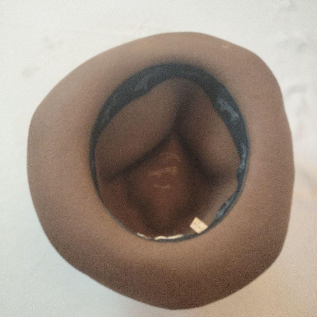 ボルサリーノ　ブラウン フェルトハット　カシラ　ステットソン　キジマタカユキ