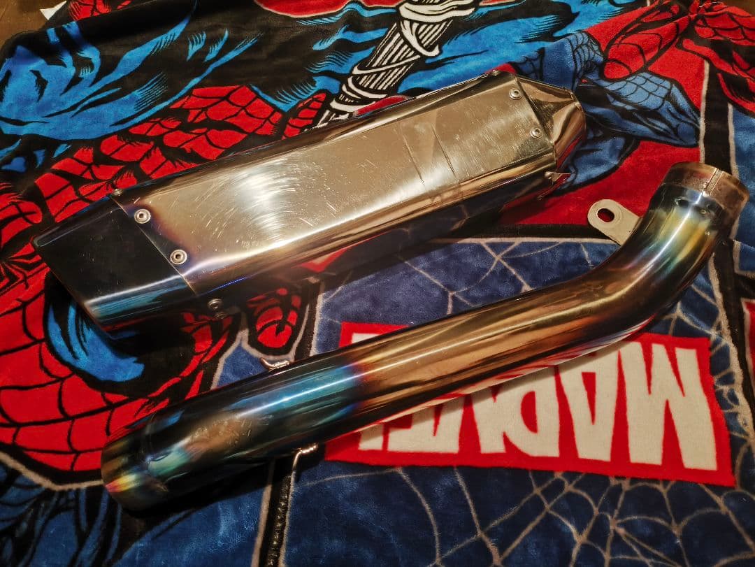 【値下げ交渉可】zx-10r トリックスター イカズチ チタンマフラー