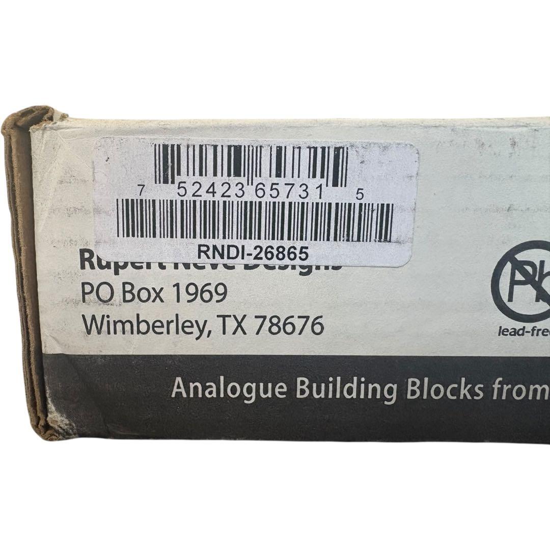 【新品未使用】Rupert Neve Designs RNDI ルパート ニーブ