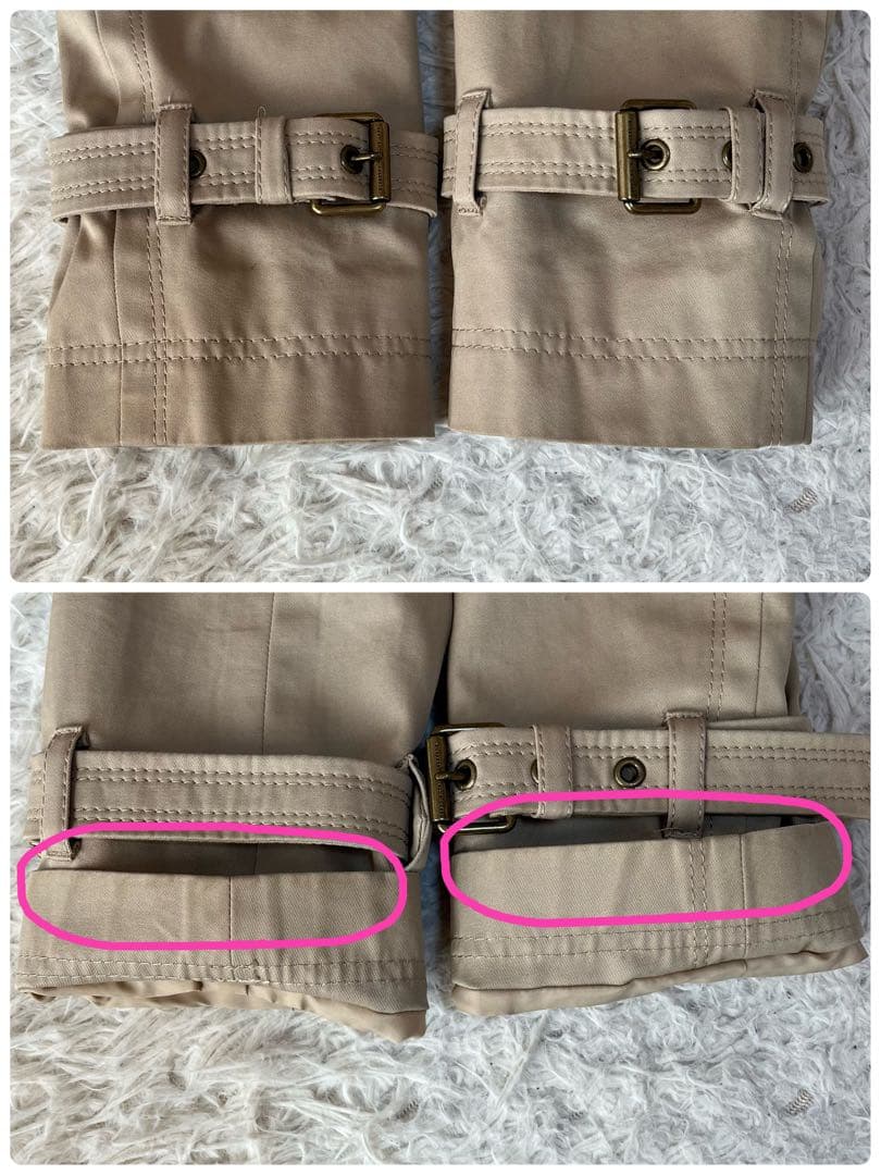 【美品】バーバリーブルーレーベル　ウールライナー付き　トレンチコート