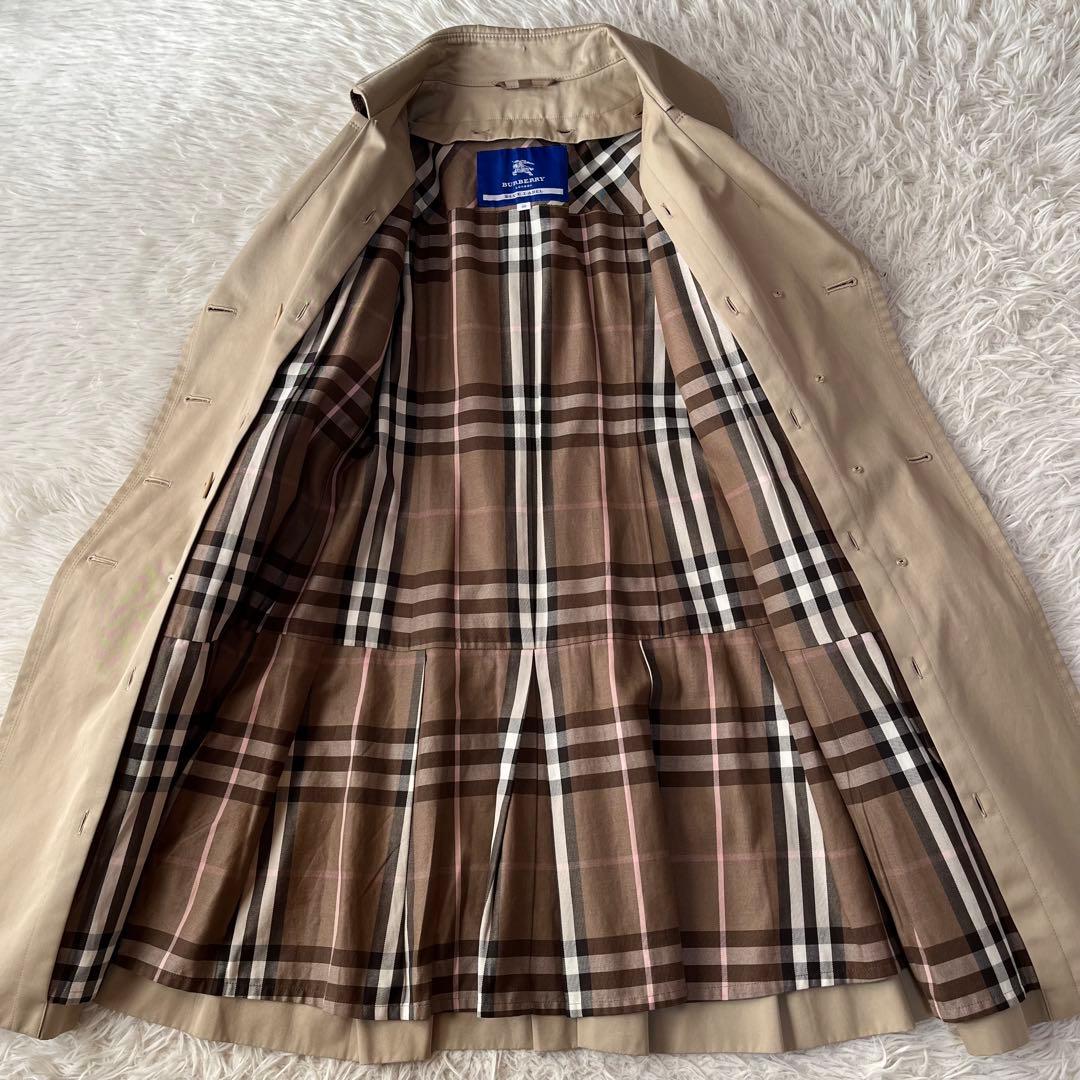 【美品】バーバリーブルーレーベル　ウールライナー付き　トレンチコート