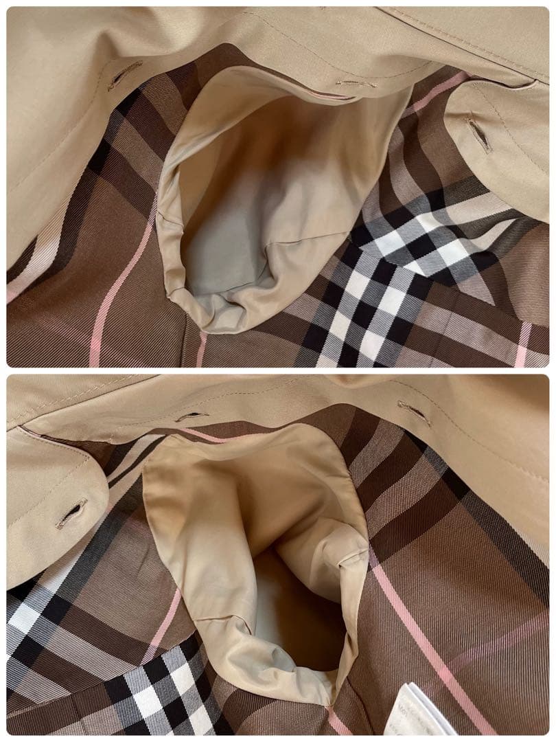 【美品】バーバリーブルーレーベル　ウールライナー付き　トレンチコート