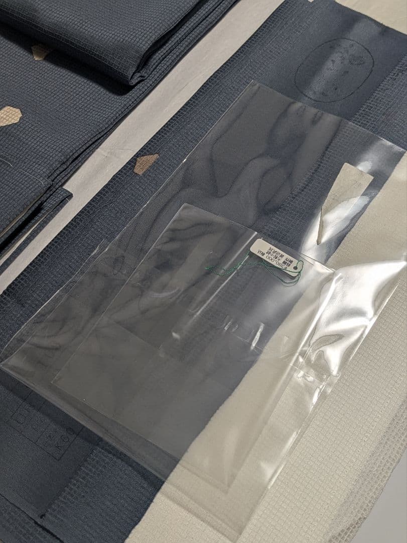 正絹蒔糊大粒小紋名品伊と幸