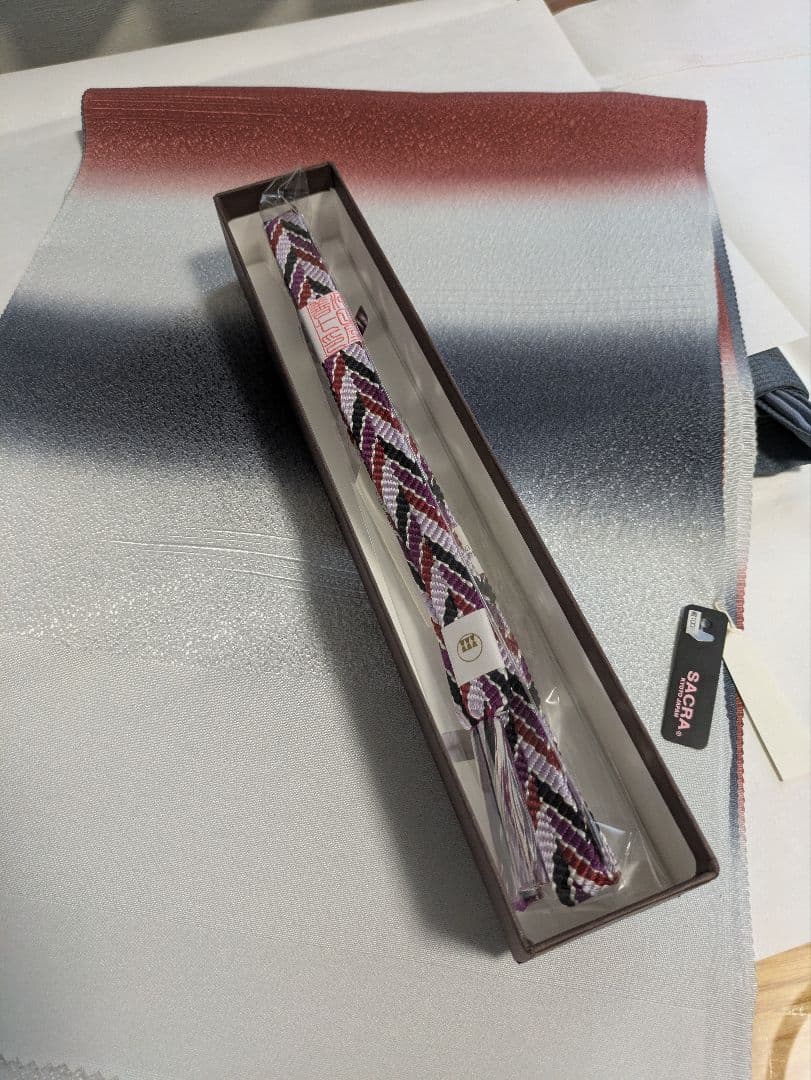 正絹蒔糊大粒小紋名品伊と幸