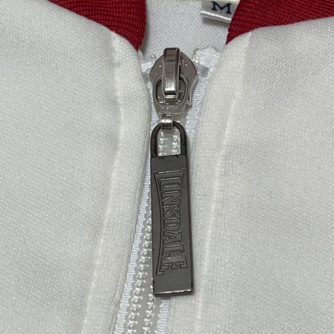 【LONSDALE ロンズデール】トラックジャケット ジャージ 刺繍ロゴ 美品