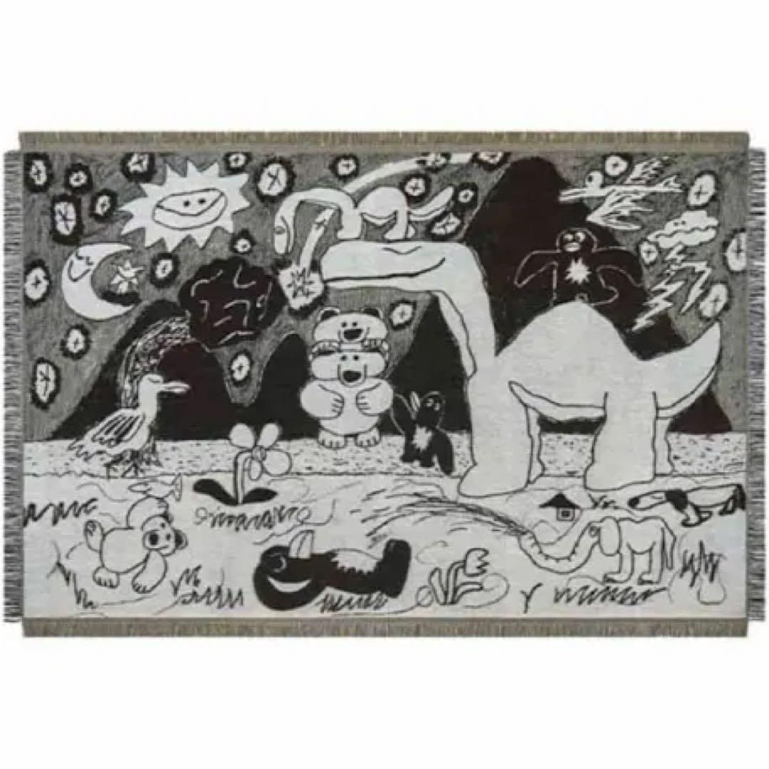 Daisuke Kondo×unico　ブランケット モノトーン