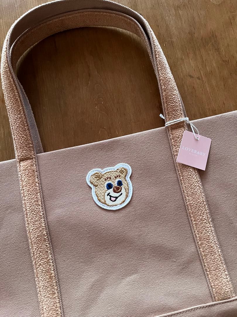 ラブラリーバイフェイラー　 オールテディ ワッペントートバック　大