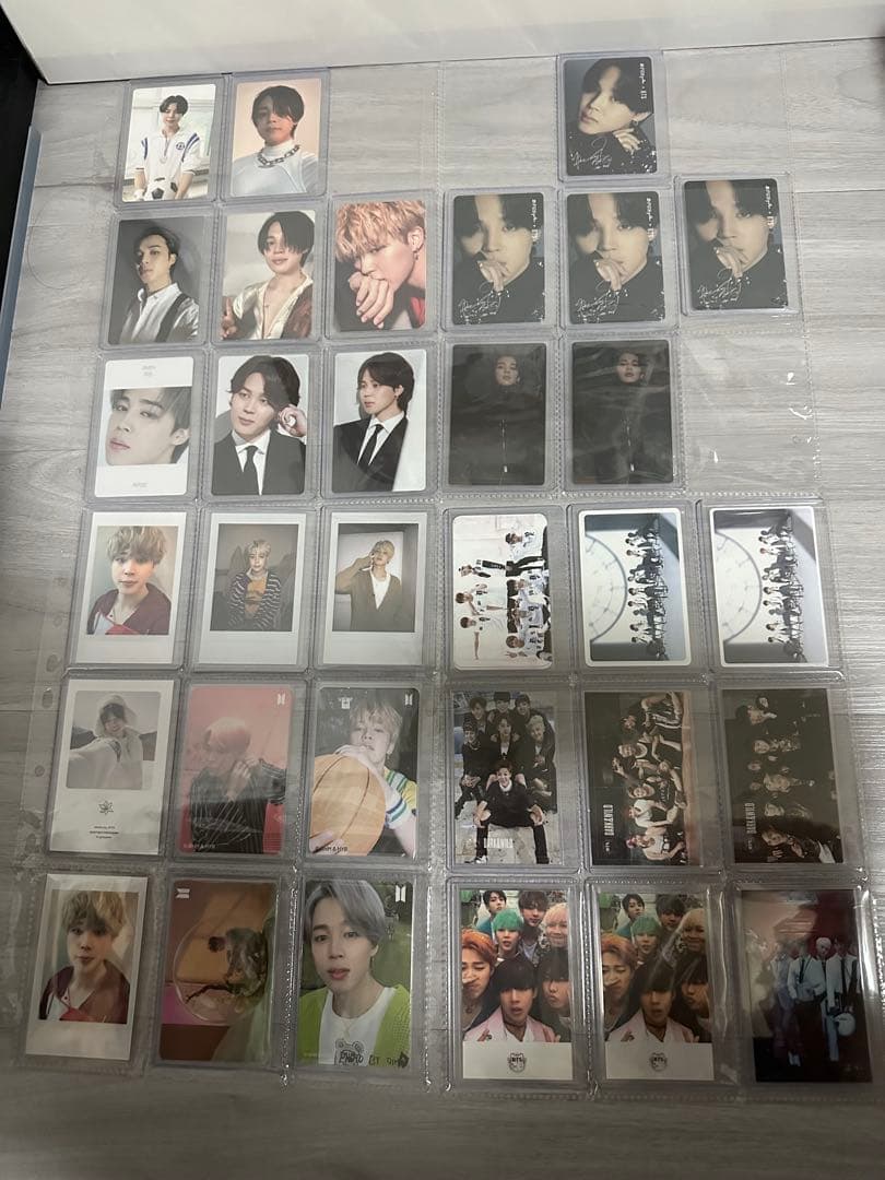 週末限定値下げ bts ジミン トレカ 公式 まとめ売り