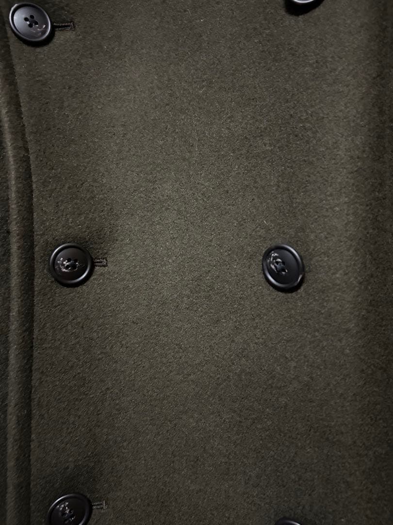 値下げ　ウールブレンドオーバーサイズ　Pコート　UNIQLO +J