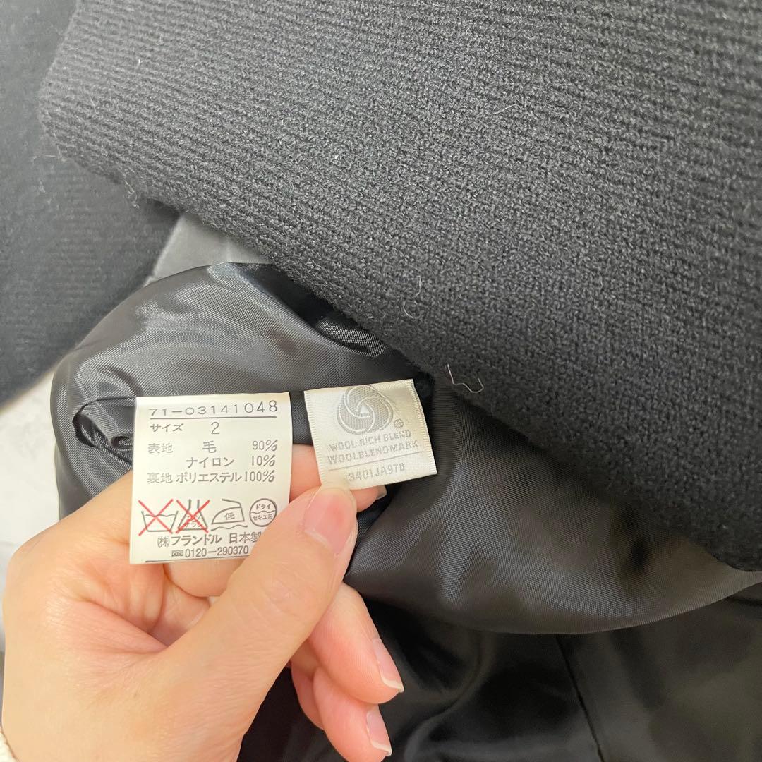 美品　ヨウジヤマモト テーラージャケット ウール ブラック