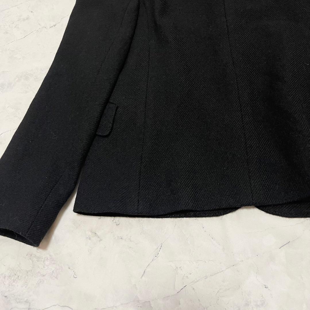 美品　ヨウジヤマモト テーラージャケット ウール ブラック