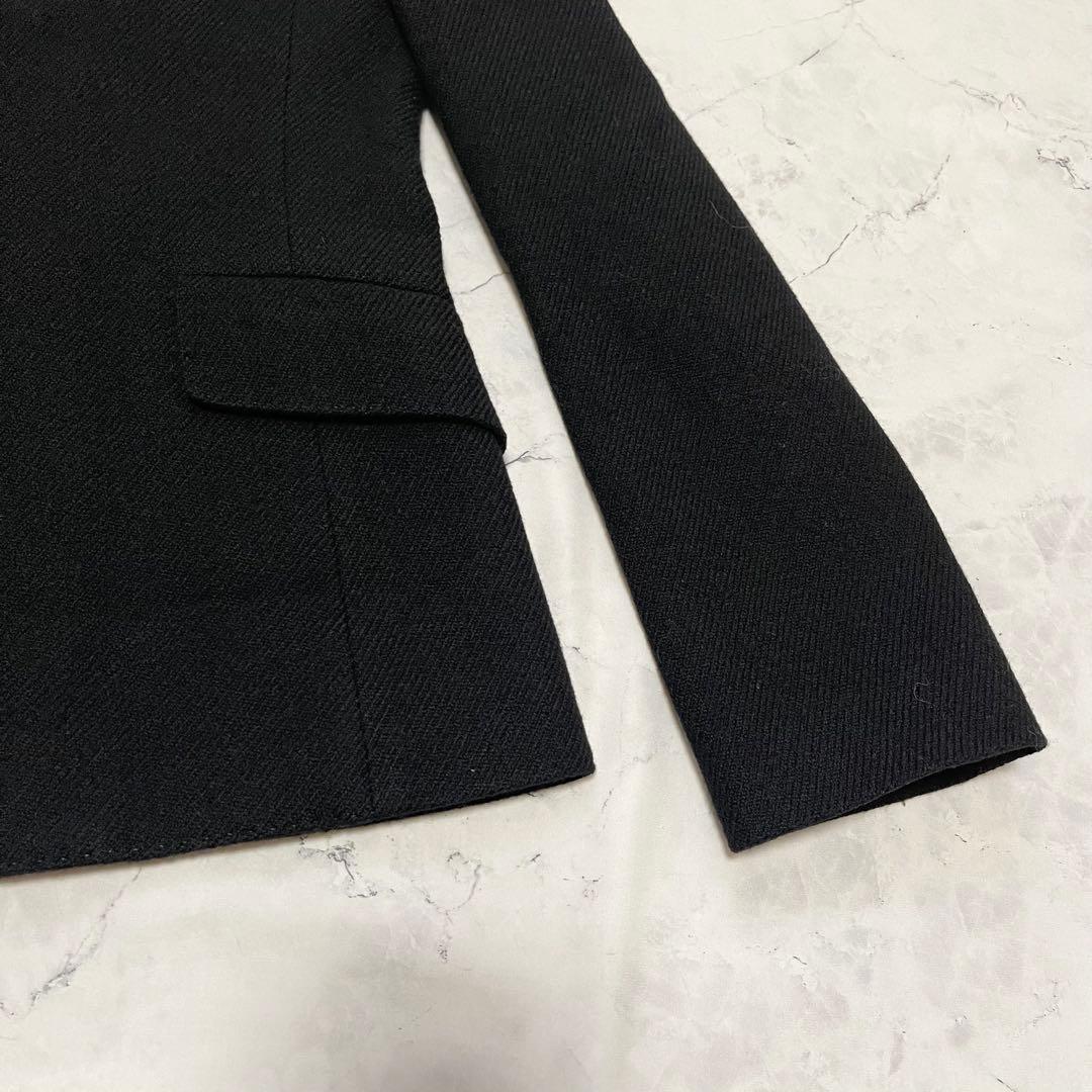 美品　ヨウジヤマモト テーラージャケット ウール ブラック