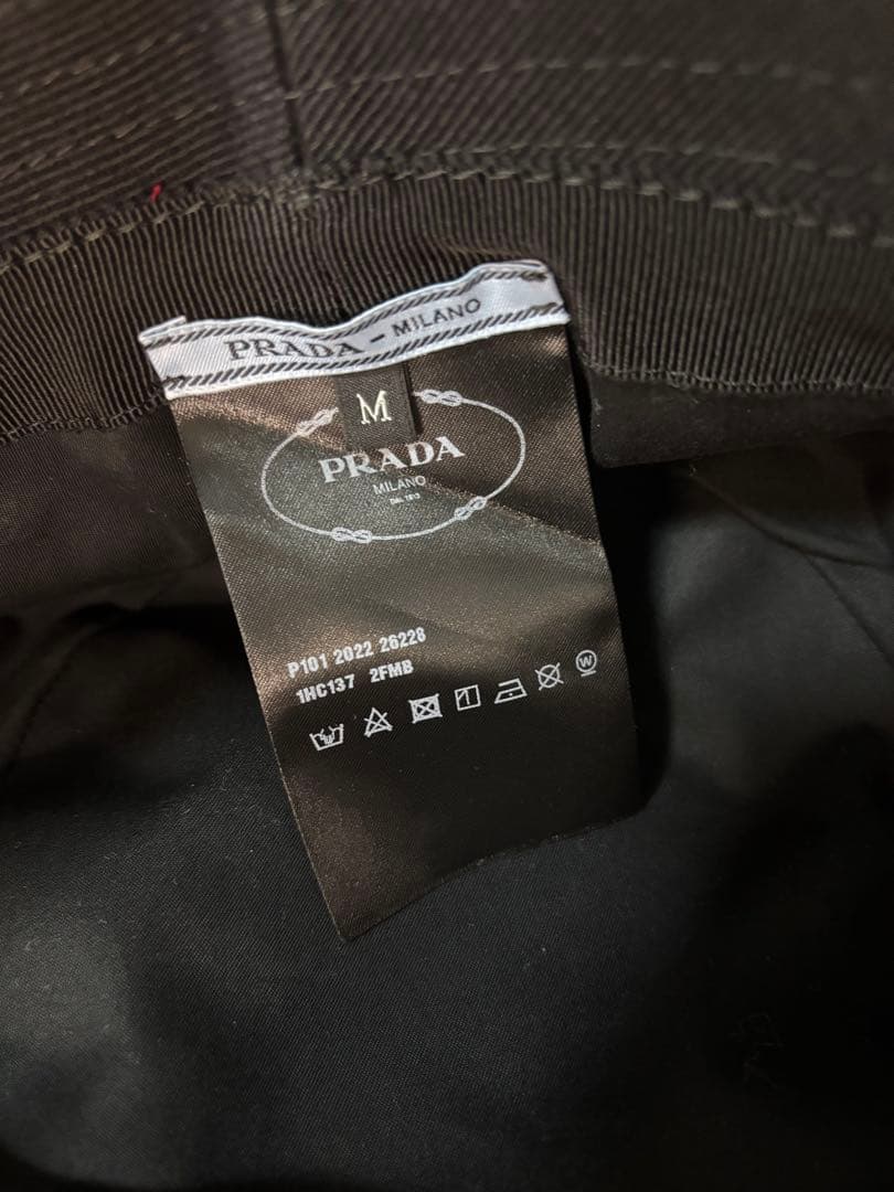 PRADA フリンジバケットハット