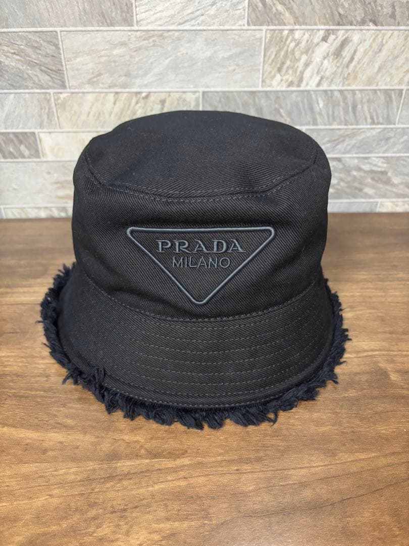 PRADA フリンジバケットハット