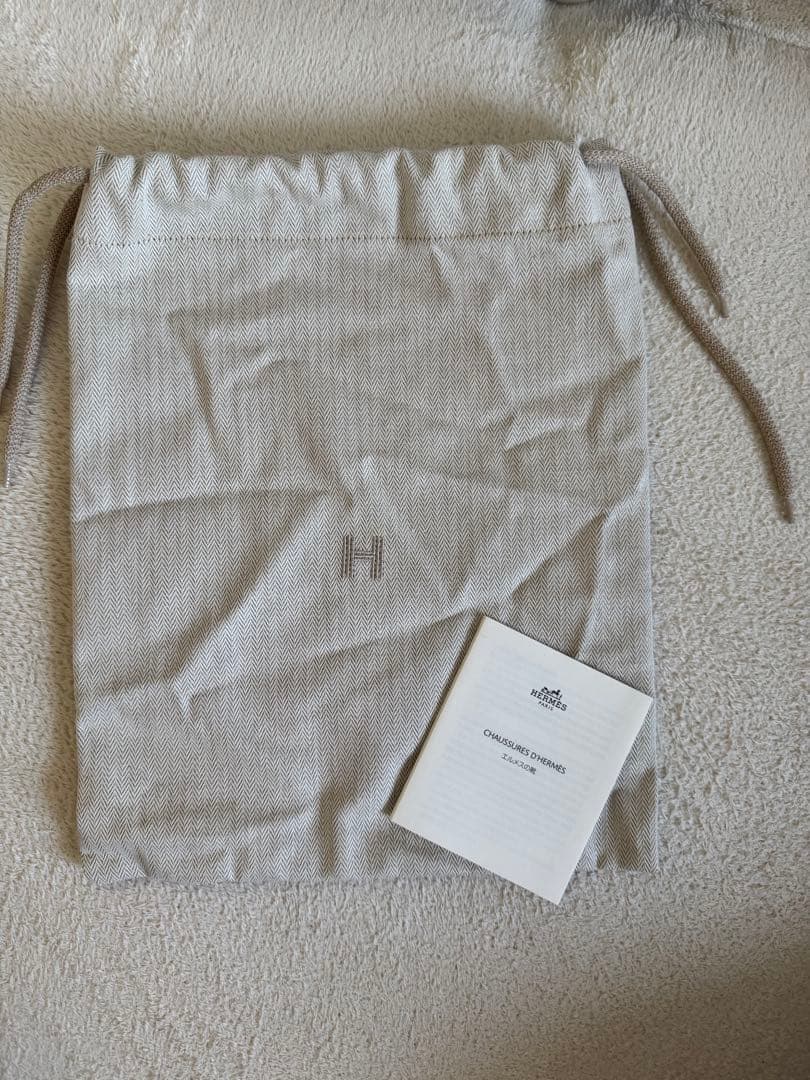 美品 エルメス HERMES シューズ ローファー モカシン カーフレザー 40