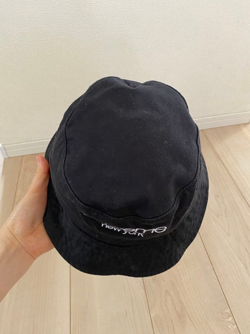 supreme バケットハット ブラック　S/M