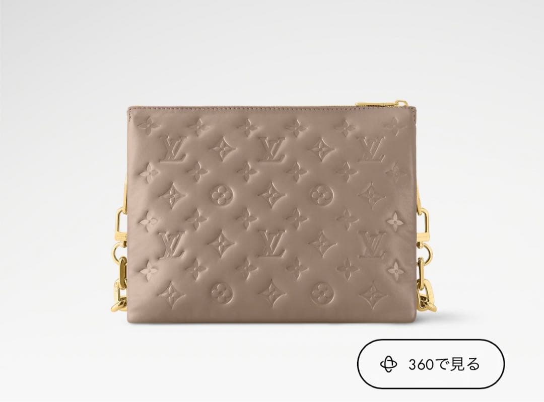 ルイ・ヴィトン クッサンPM 2wayショルダーバッグ　美品