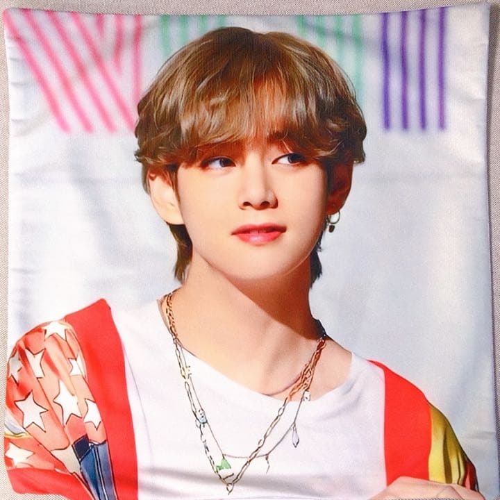 BTS テテ クッションカバー ふわさら 45 再入荷