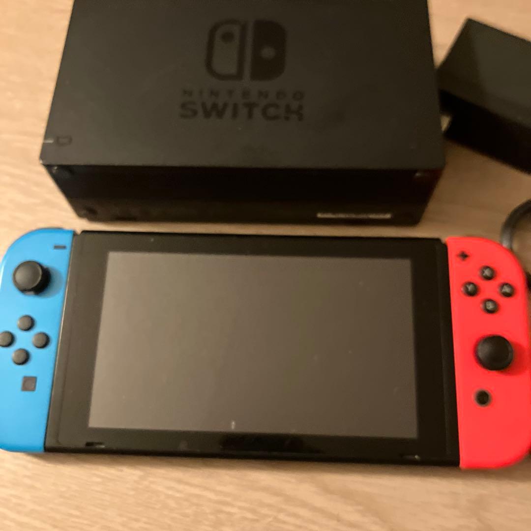 Nintendo Switch 本体 青/赤 Joy-Con付き　旧型