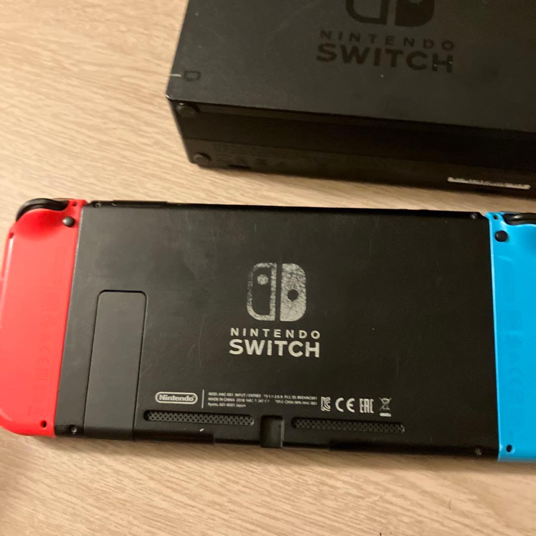 Nintendo Switch 本体 青/赤 Joy-Con付き　旧型