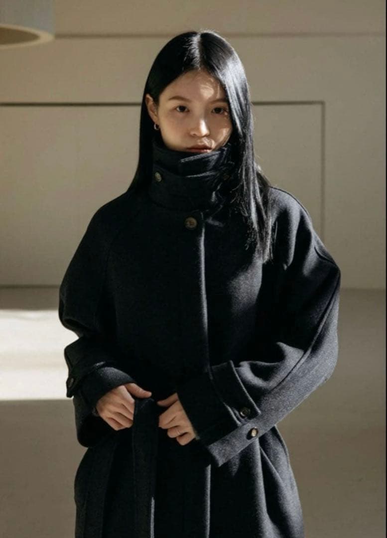 OHOTORO Dublin Coat charcoal ダブリンコート